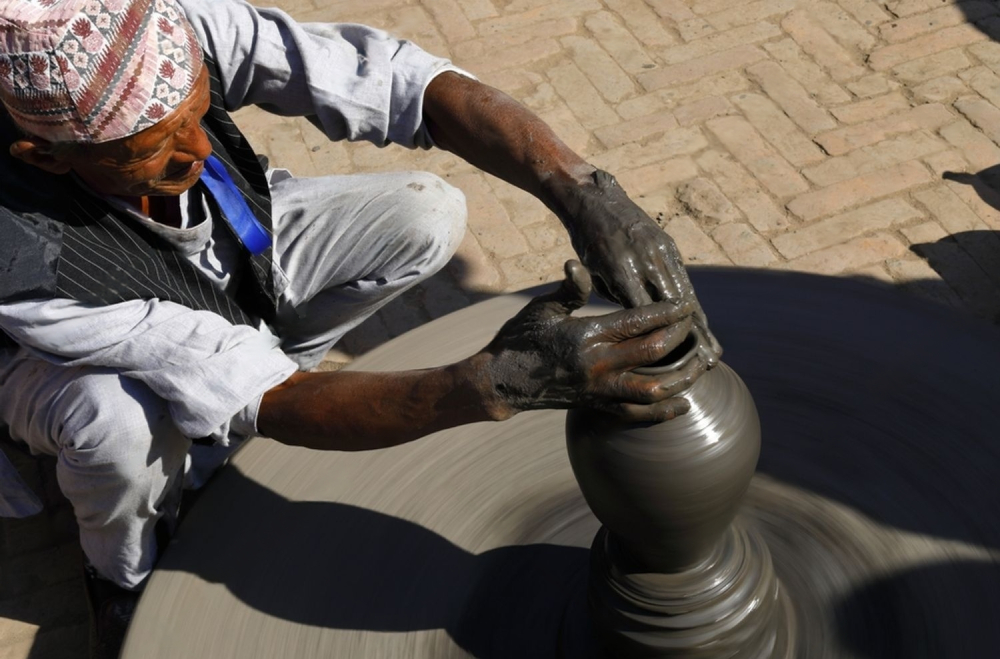 Pottery In Bhaktapur