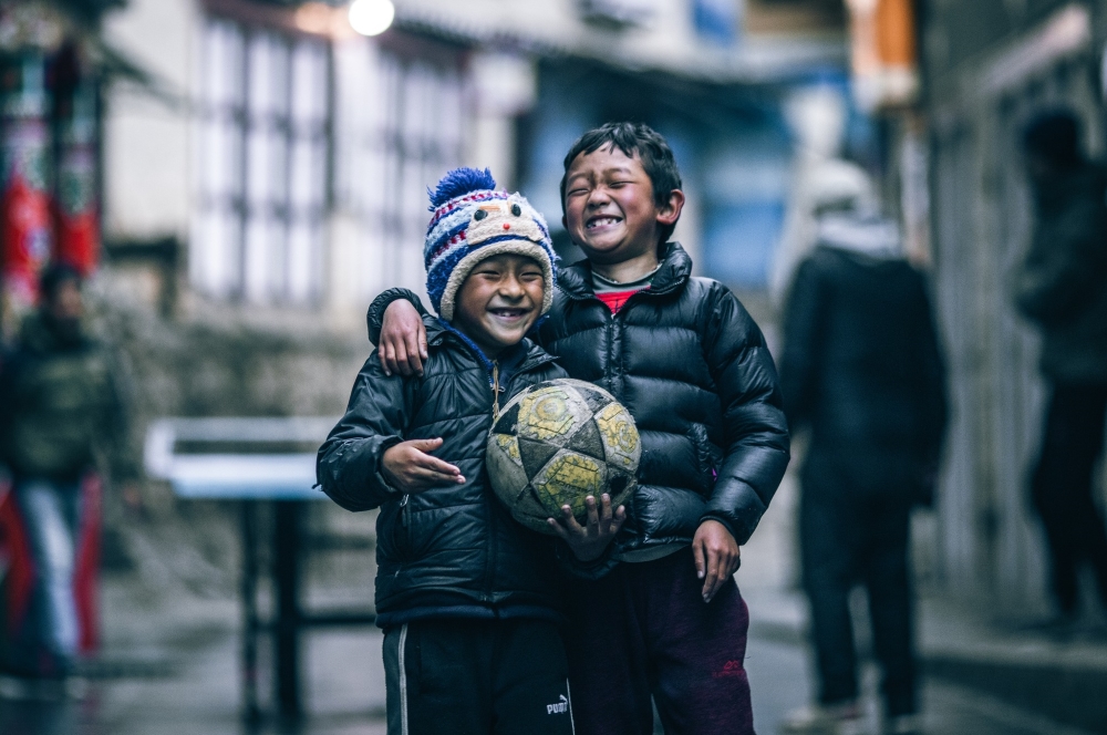 Happy Kids In Everest
