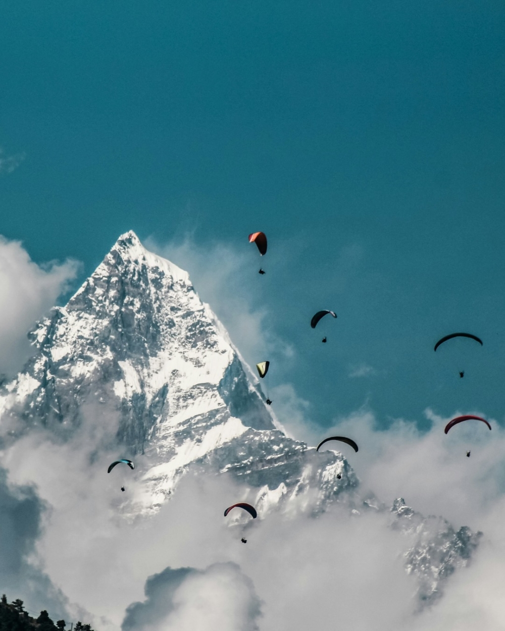 Paragliding Activities In Pokhara