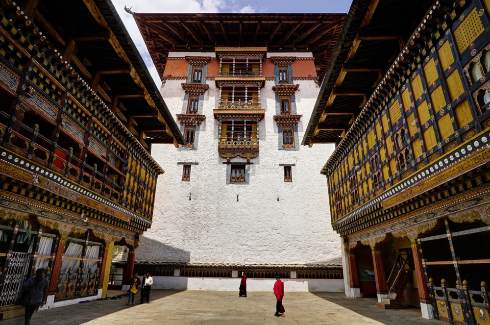Rinpung Dzong Compound Bhutan