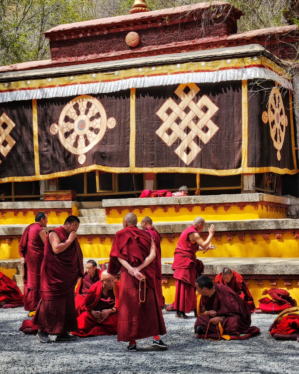 Shera Monastery Debate Among The Monks
