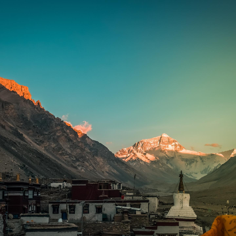 Rongbuk Monastery And North Everest Base Camp Tibet
