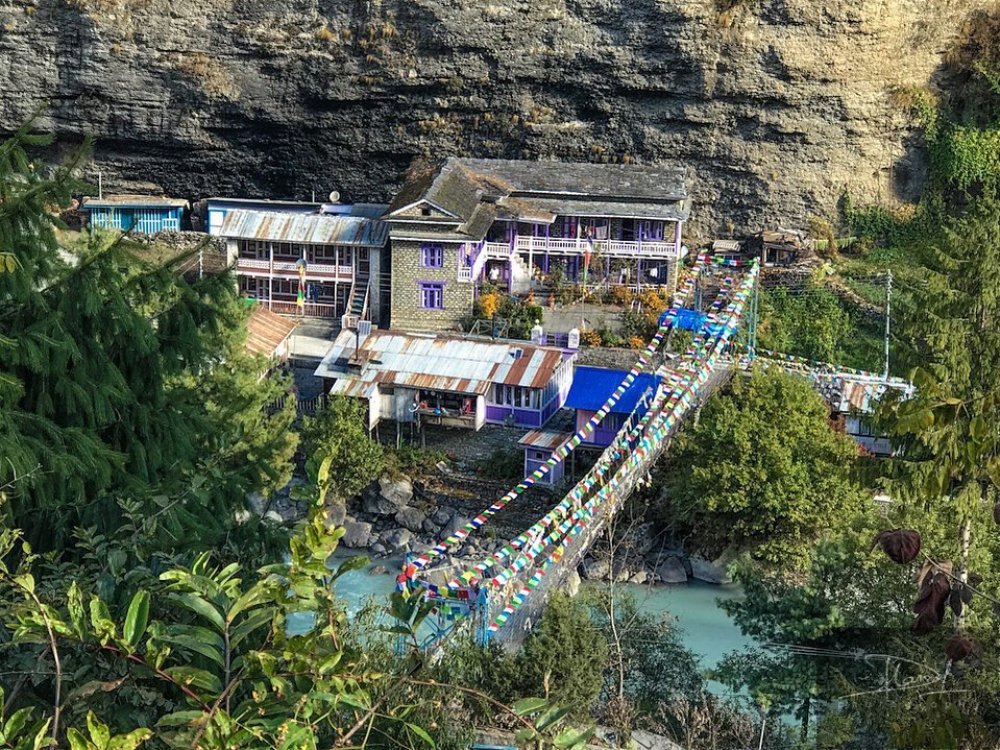 Chame Village Nepal