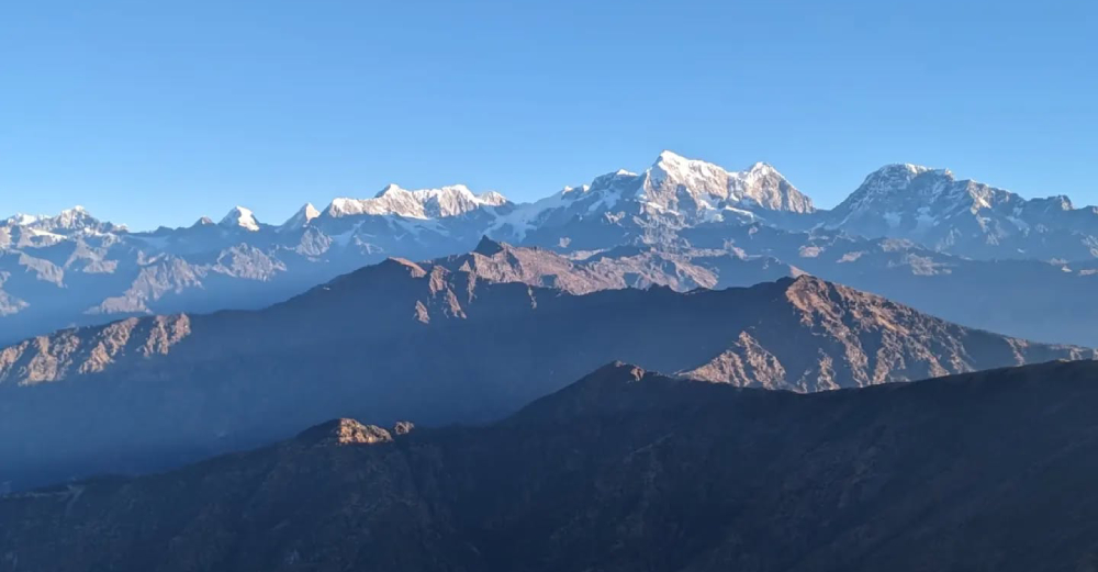 Wide Range View From Pikey Peak