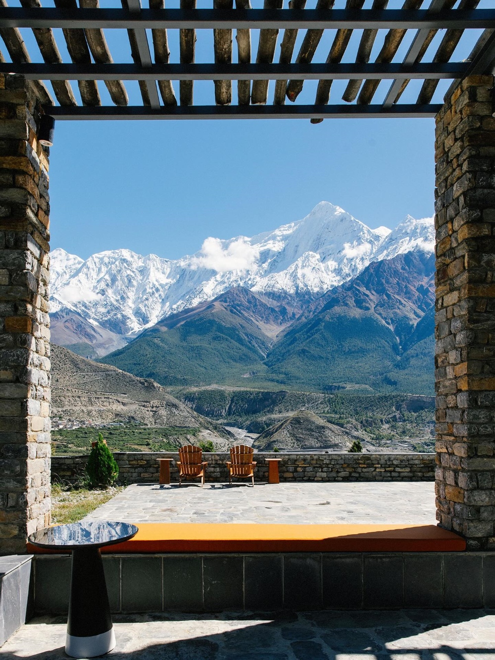 Beautiful Himalayas View Of Mustang
