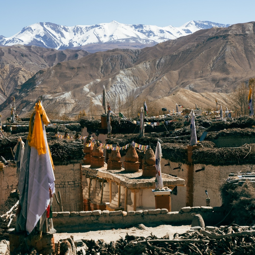 Hidden Village In Mustang