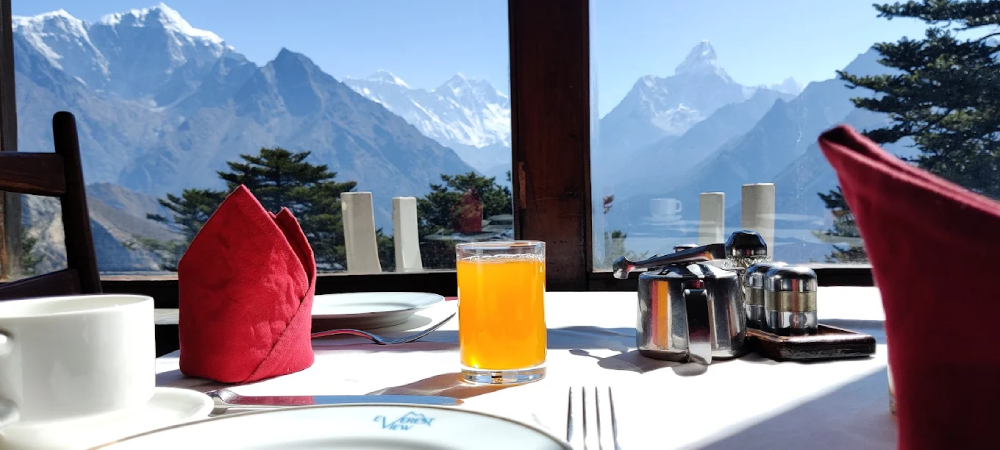 F And B At Hotel Everest View