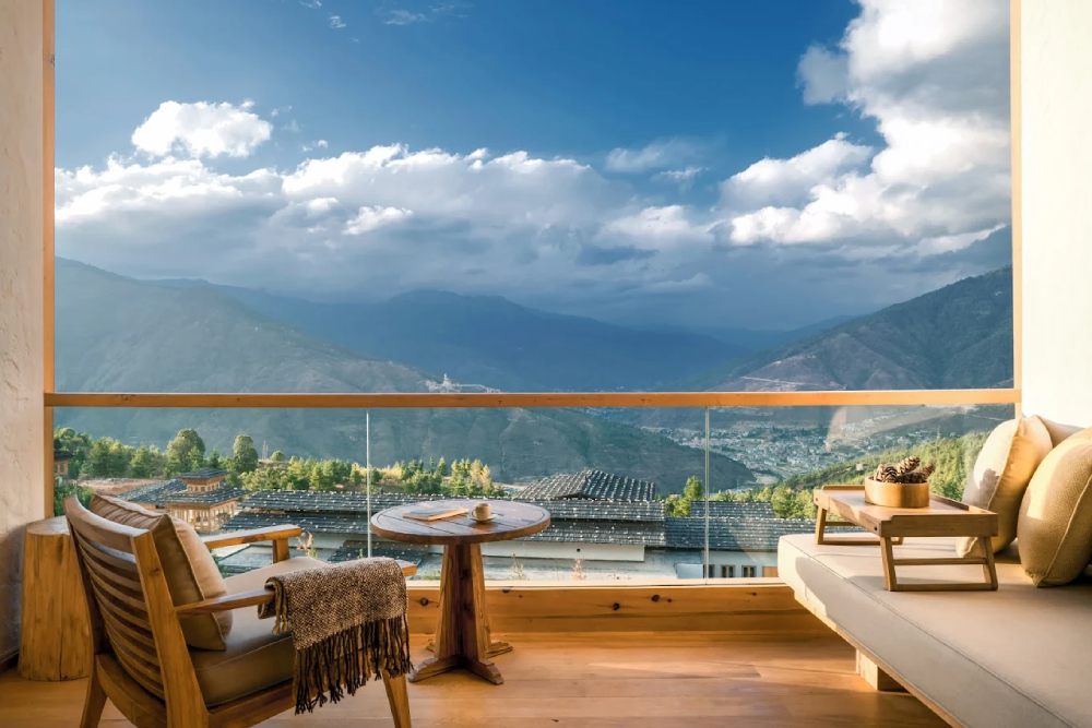 Six Senses Lodge Suite Balcony At Thimphu