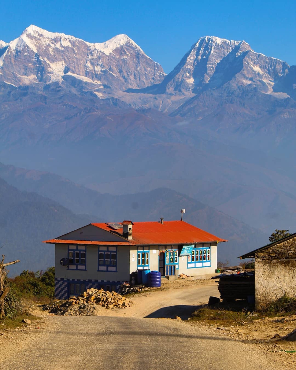 Numbur Himal Seen From Solukhumbu