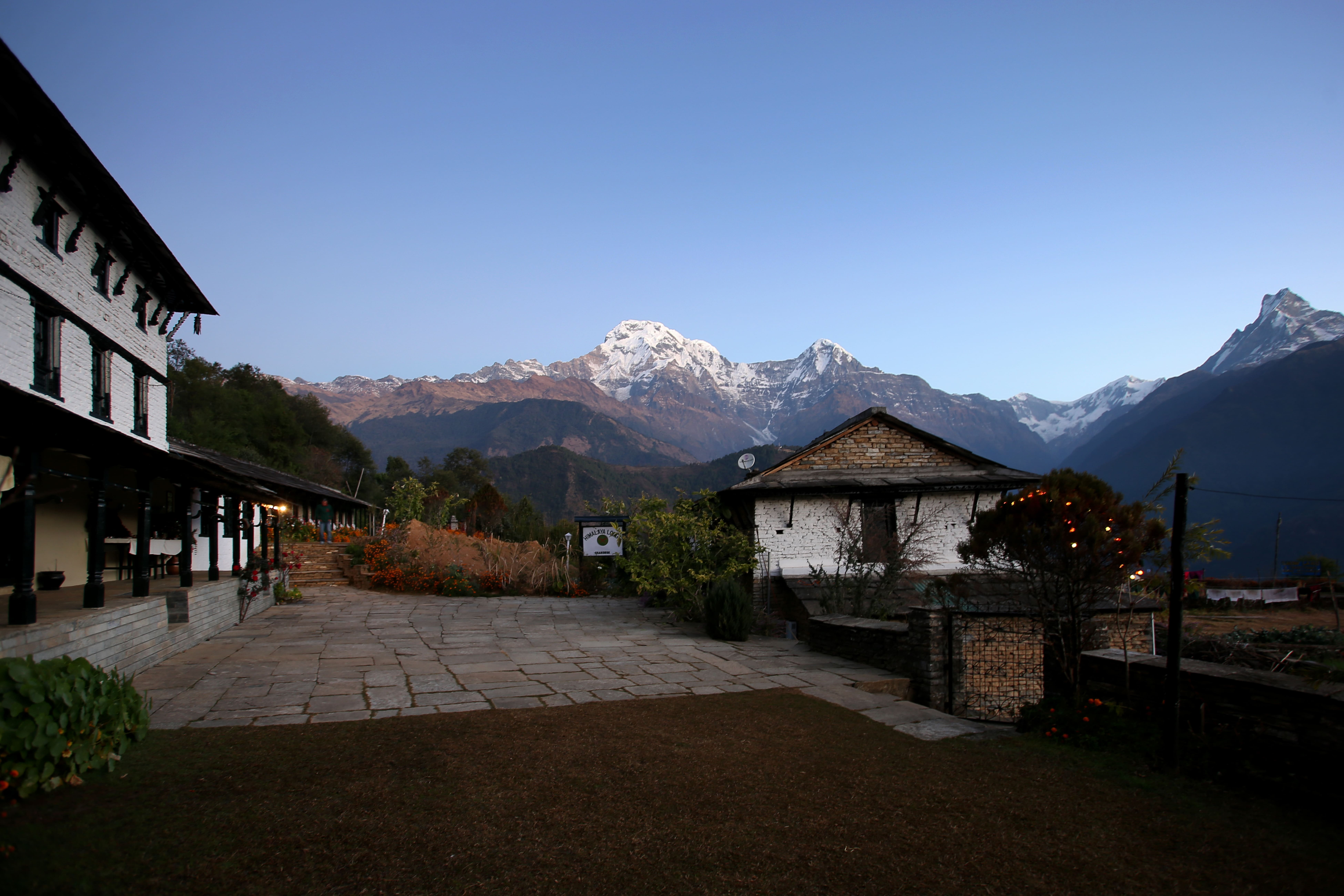 Annapurna Mountain Range Ghandruk